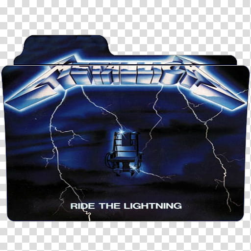 Metallica, Ride the Lightning, BlueShark transparent background PNG clipart