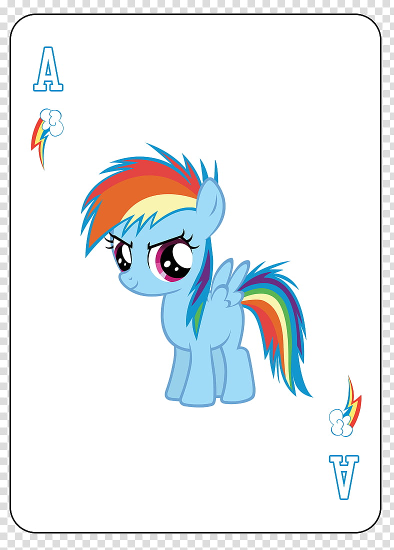 MLP FiM Playing Card Deck, My Little Pony Ace playing card transparent background PNG clipart