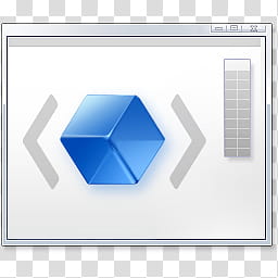 Vista RTM WOW Icon , Silverlight, blue hexagonal shape illustration transparent background PNG clipart