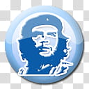 Powder Blue, Che Guevara art transparent background PNG clipart