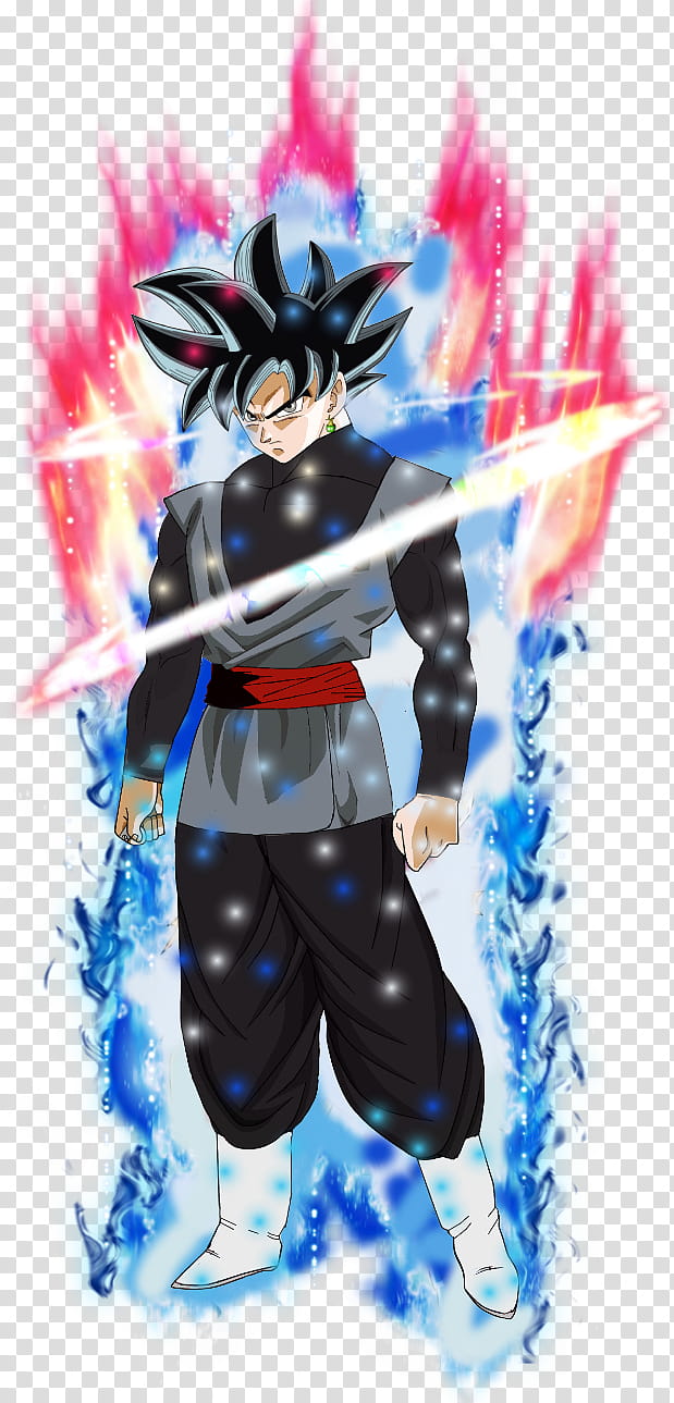 Black Goku Ultra Instinct transparent background PNG clipart