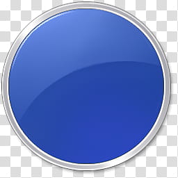 Blue Circle Icon , Blank transparent background PNG clipart
