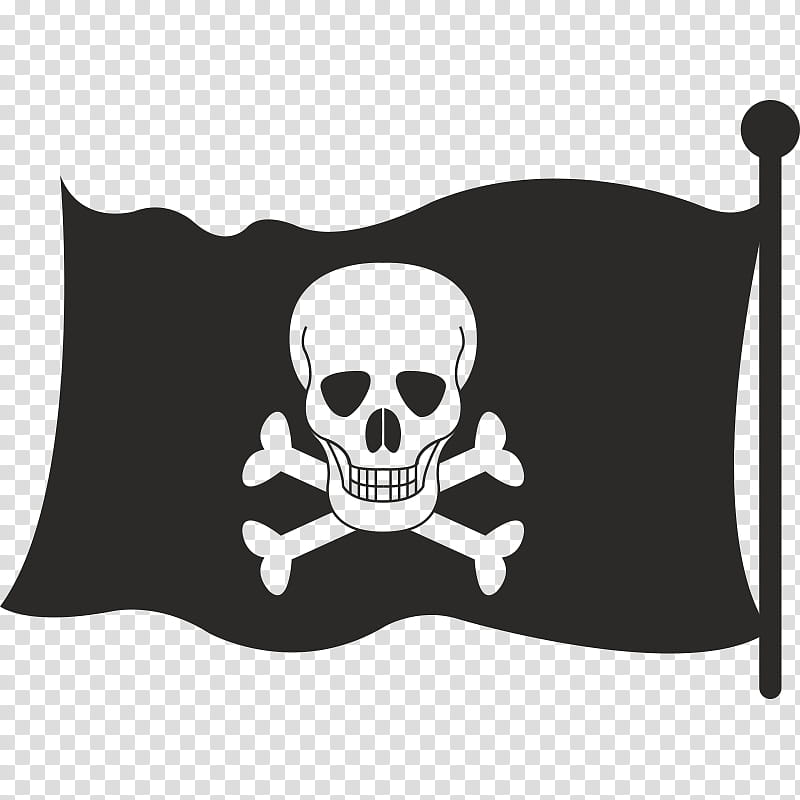 Jolly Roger, Piracy, Flag, Skeleton, Cushion, Symbol, Throw Pillow transpar...
