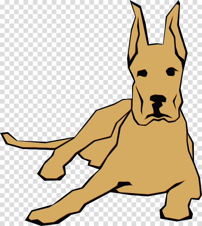 Dog Drawing, Document, Great Dane, Snout, Fawn, Ancient Dog Breeds, Guard Dog, Pharaoh Hound transparent background PNG clipart