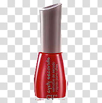 red nail lacquer transparent background PNG clipart