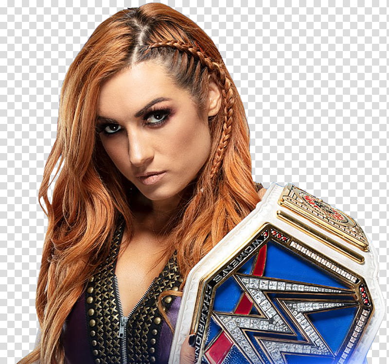 Becky Lynch SD Women Champion NEW HD transparent background PNG clipart