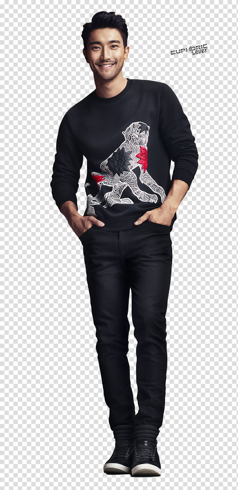 Siwon transparent background PNG clipart