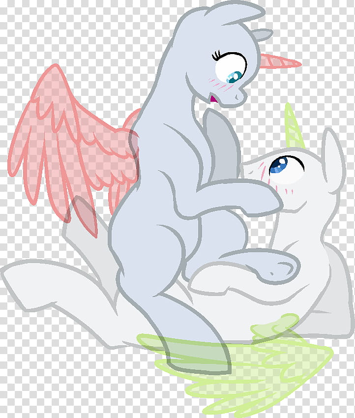 Pony Base , two unicorns illustration transparent background PNG clipart