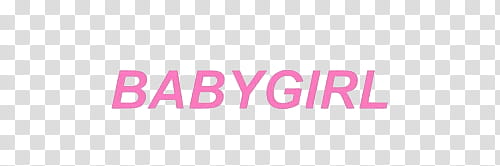 WATCHERS GRACIASS, pink Babygirl illustration transparent background PNG clipart