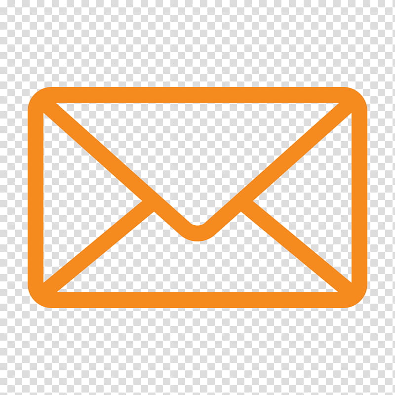 Email Symbol, Web Hosting Service, Contact Page, Web Design, User, Orange, Triangle, Line transparent background PNG clipart