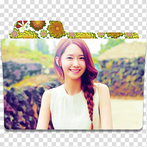 YoonA SNSD Innisfree Folder , .YoonA icon transparent background PNG clipart