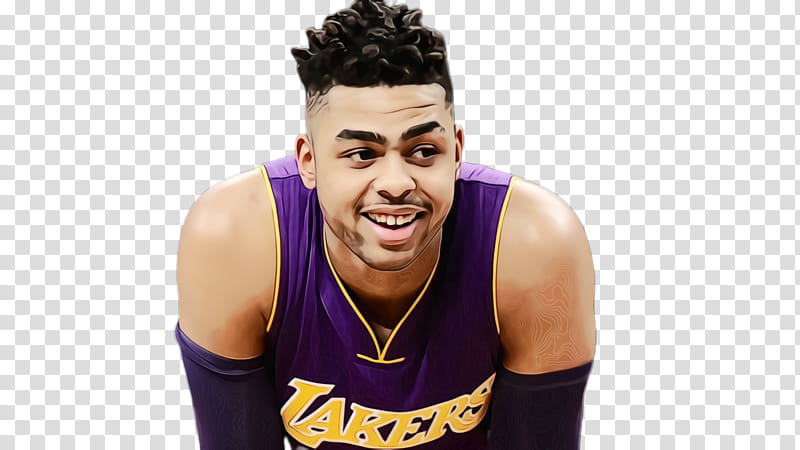 Hair, Watercolor, Paint, Wet Ink, Dangelo Russell, Tshirt, Sportswear, Thumb transparent background PNG clipart