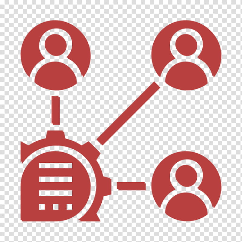 Stakeholder icon Agile Methodology icon, Red, Line, Sign, Circle, Symbol transparent background PNG clipart
