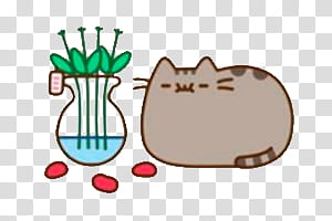 Pusheen Cat Valentine Day Cian, Pusheen emoji transparent background PNG clipart