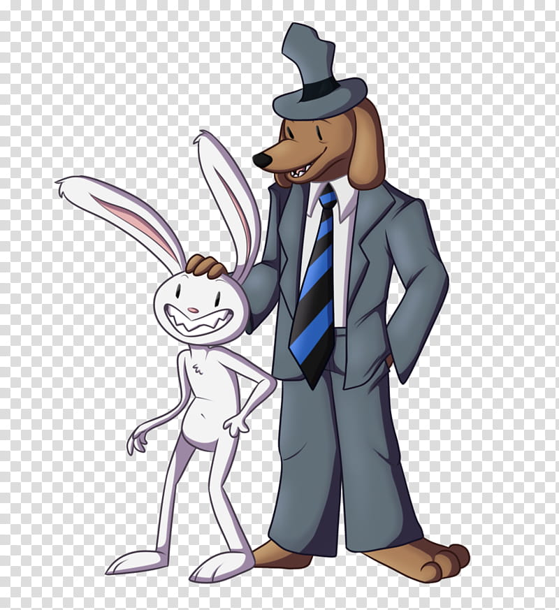 Police, Sam Max Freelance Police, Freelancer, Drawing, Dog, Human, Professional, Character transparent background PNG clipart