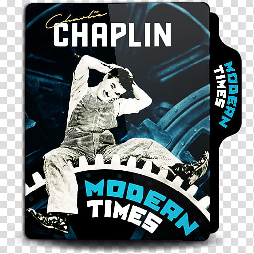 Charlie Chaplin Folder icon V, Charlie Chaplin Modern Times () transparent background PNG clipart