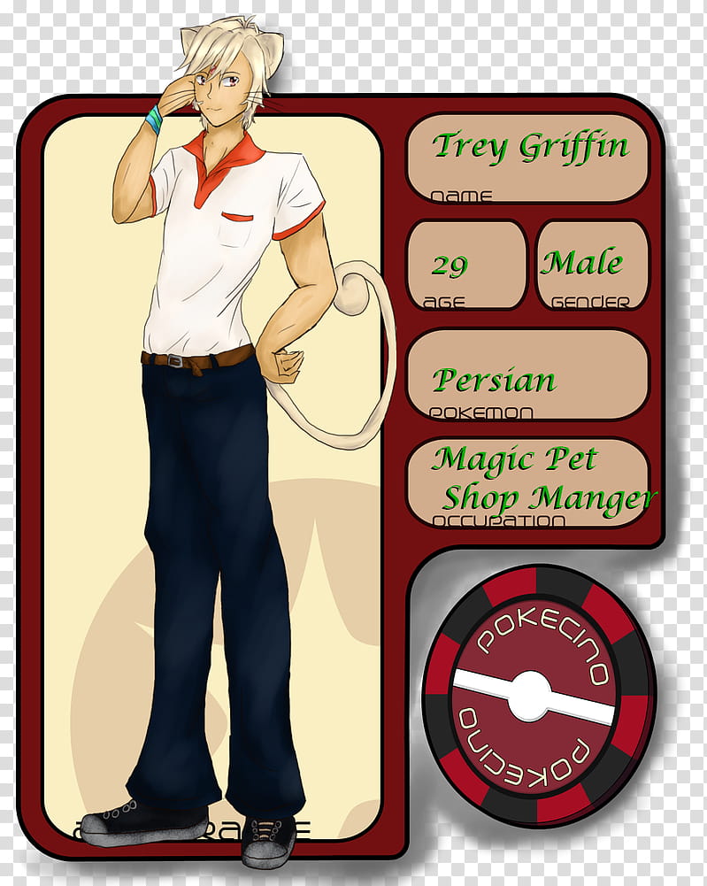 Trey Griffin, Pet Shop Manger transparent background PNG clipart