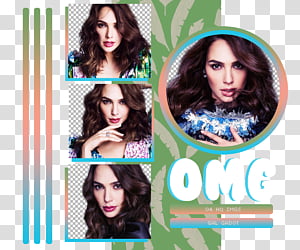 Gal Gadot, woman in purple and blue shirt collage transparent background PNG clipart thumbnail