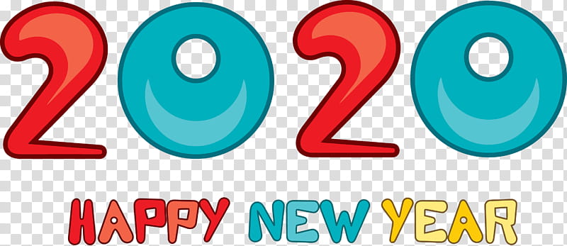 happy new year 2020 new years 2020 2020, Blue, Text, Aqua, Green, Azure, Line, Symbol transparent background PNG clipart