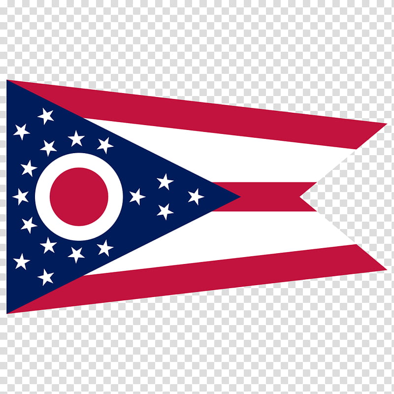Flag, Ohio, Flag Of Ohio, Swallowtail, Flag Of The United States, State Flag, Annin Co, Us State transparent background PNG clipart