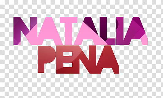 TEXTO  Natalia Pena transparent background PNG clipart