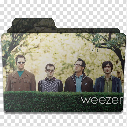 Music Folder  , WeeZer transparent background PNG clipart