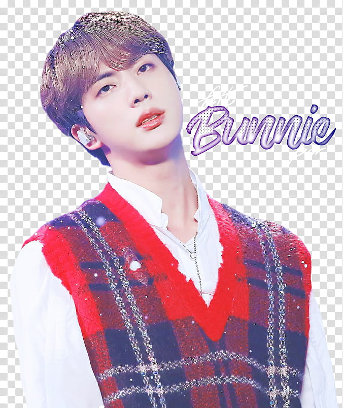 Kim SeokJin transparent background PNG clipart