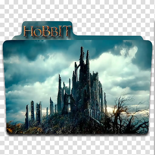 The Hobbit Icon Folder , Dol Guldur transparent background PNG clipart