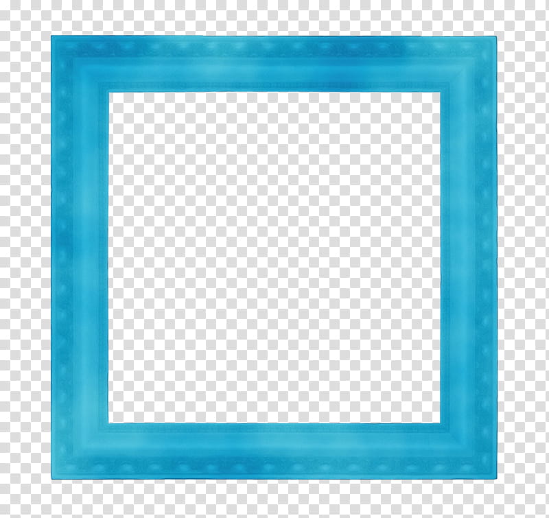 Background Blue Frame, Rectangle M, Frames, Sky, Aqua, Turquoise, Teal, Azure transparent background PNG clipart