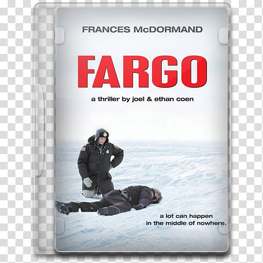 Movie Icon Mega , Fargo, Farco DVD case transparent background PNG clipart