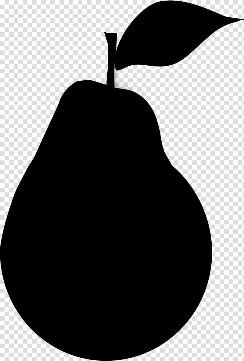 Black Apple Logo, Silhouette, Fruit, Pear, Tree, Fruit Tree, Leaf, Plant transparent background PNG clipart