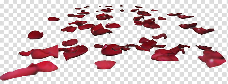Red rose Petals III, red flower petals illustration transparent background PNG clipart