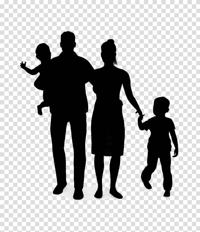 People Silhouette, Family, Child, Royaltyfree, Foster Care, Computer Icons, Mother, Infant transparent background PNG clipart