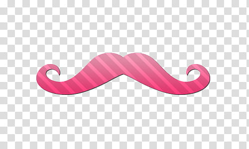 red striped mustache art transparent background PNG clipart