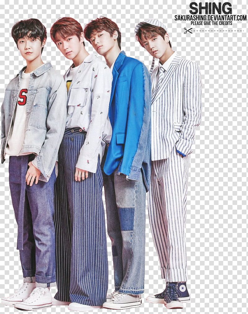 The Boyz pt , four men wearing clothes transparent background PNG clipart