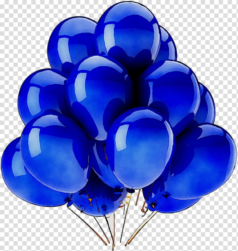 blue birthday balloon clipart
