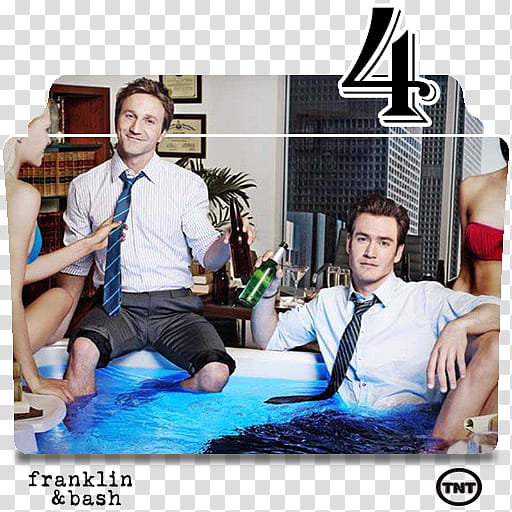 Franklin Bash series and season folder icons, Franklin & Bash S ( transparent background PNG clipart
