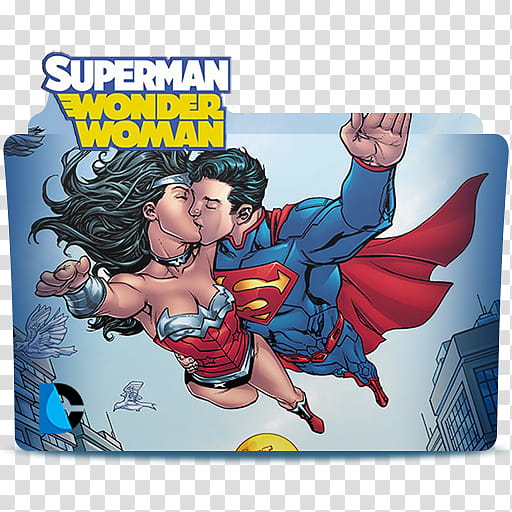 DC Comics New Icon , Superman, Wonder Woman New transparent background PNG clipart