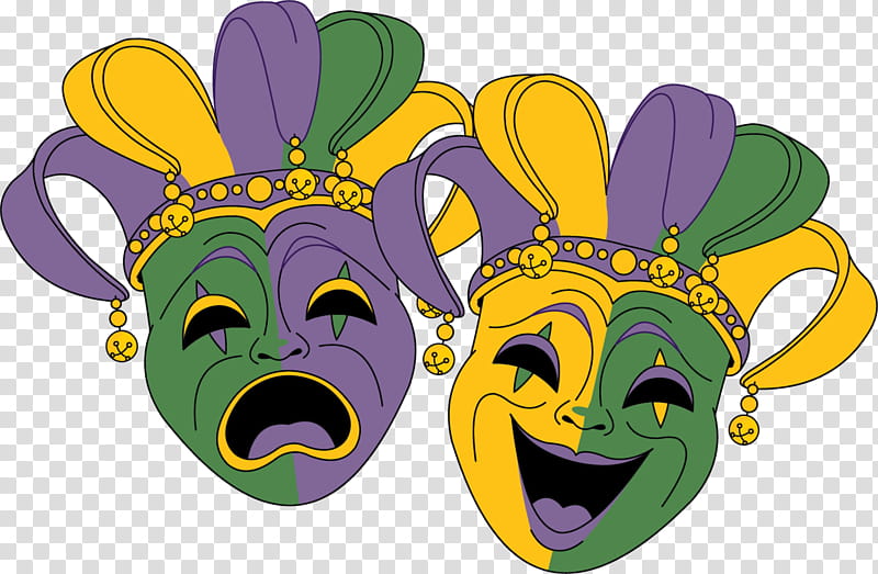 Easter Bunny, Mask, Theatre, Mardi Gras, Sock And Buskin, Carnival, Yellow, Cartoon transparent background PNG clipart