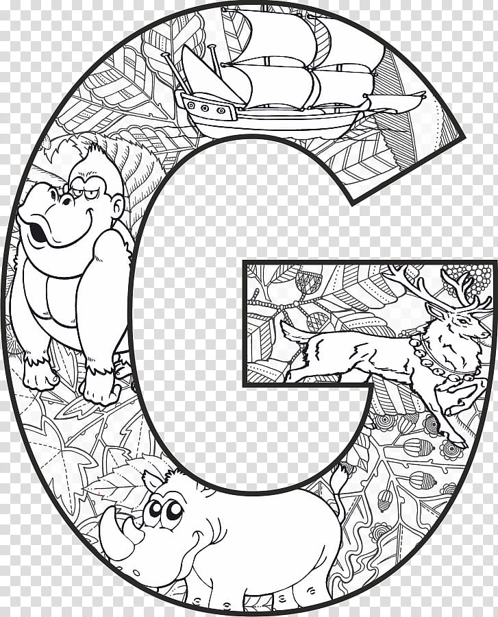 School Black And White, Coloring Book, Letter, Mandala, Drawing, Alphabet, Paint, Education transparent background PNG clipart