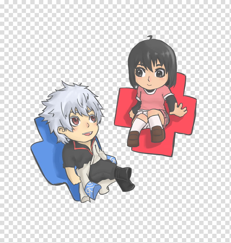 [FanArt] Gintoki and X transparent background PNG clipart