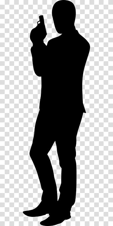 Silhouette Gangster Mafia Transparency Dance, Drawing, Standing, Male, Sleeve, Muscle, Neck, Blackandwhite transparent background PNG clipart