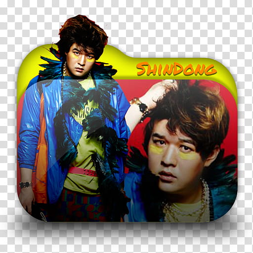 Super Junior Mr Simple Folder Icon , Shindong transparent background PNG clipart