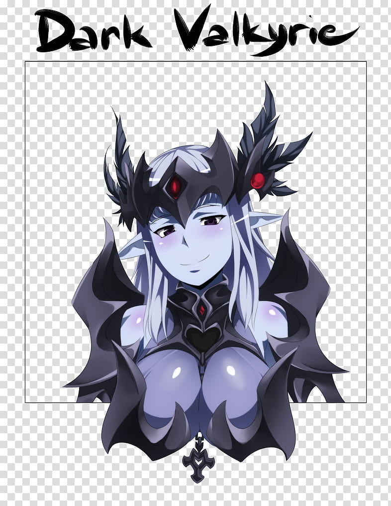 Commissh, Monster Girl Encyclopedia : Dark Valk transparent background PNG clipart