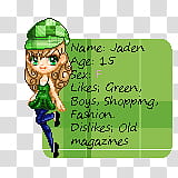 Jaden transparent background PNG clipart