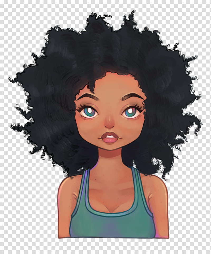 Hair, Afrotextured Hair, Drawing, Black Hair, Naturallycurlycom, Hairstyle, Africanamerican Hair, Cartoon transparent background PNG clipart