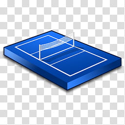 Choose your sport Icons, volleyball, blue tennis court transparent background PNG clipart