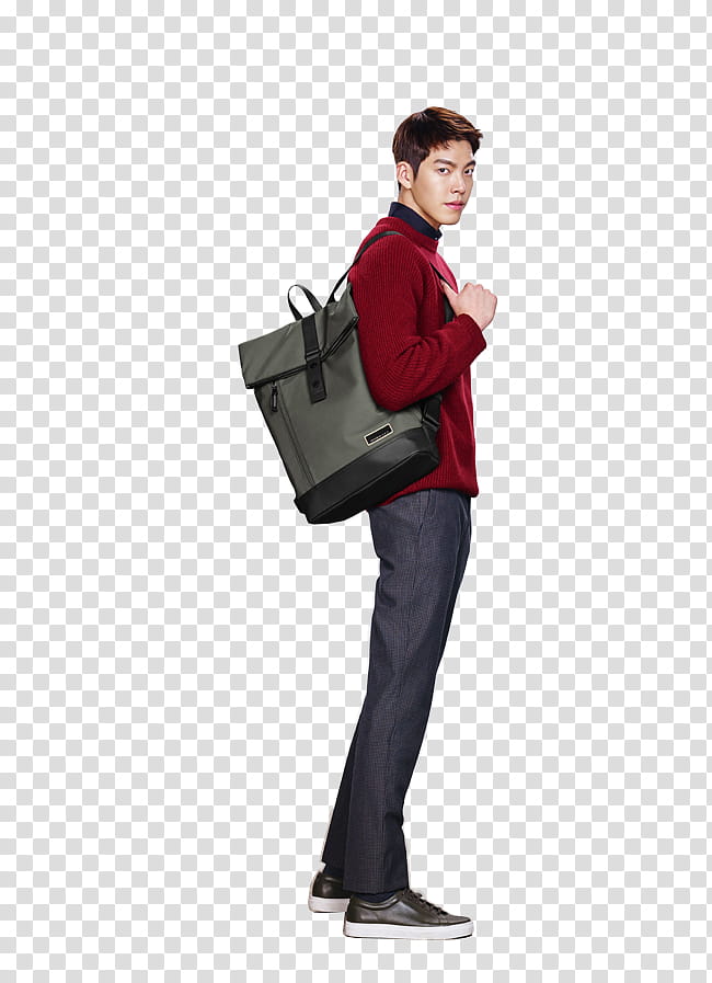 Kim Woo Bin Samsonite Red  Render  transparent background PNG clipart