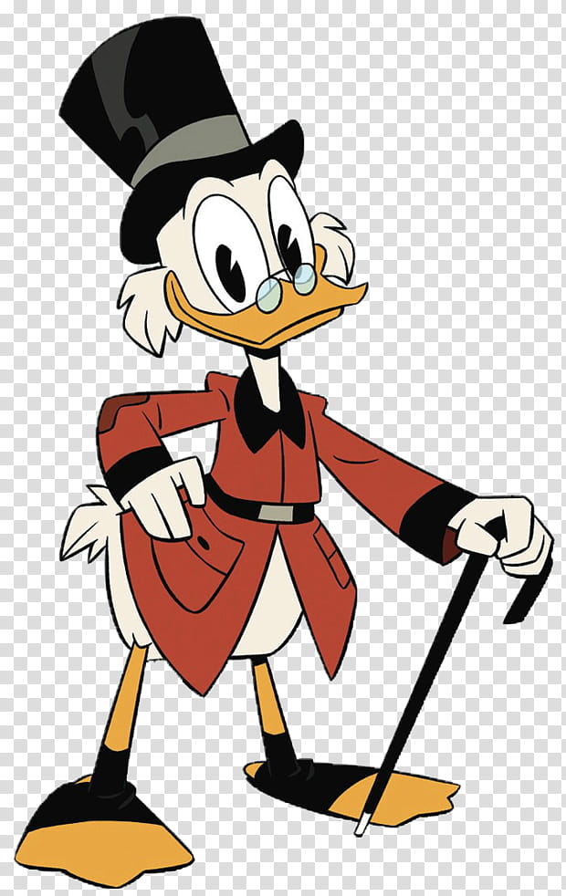 Scrooge Mc Duck Ducktales  transparent background PNG clipart