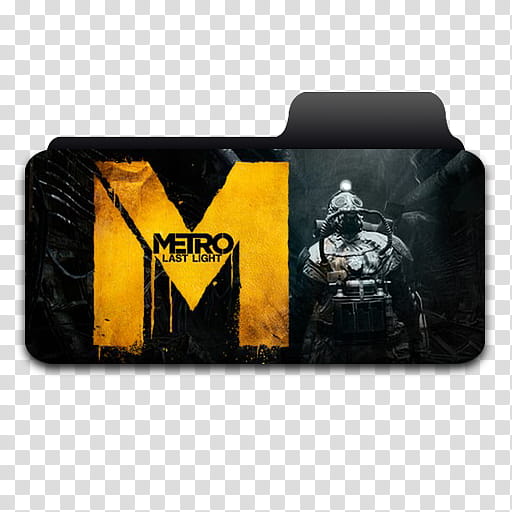 Game Folder Icon Style  , Metro Last Light transparent background PNG clipart